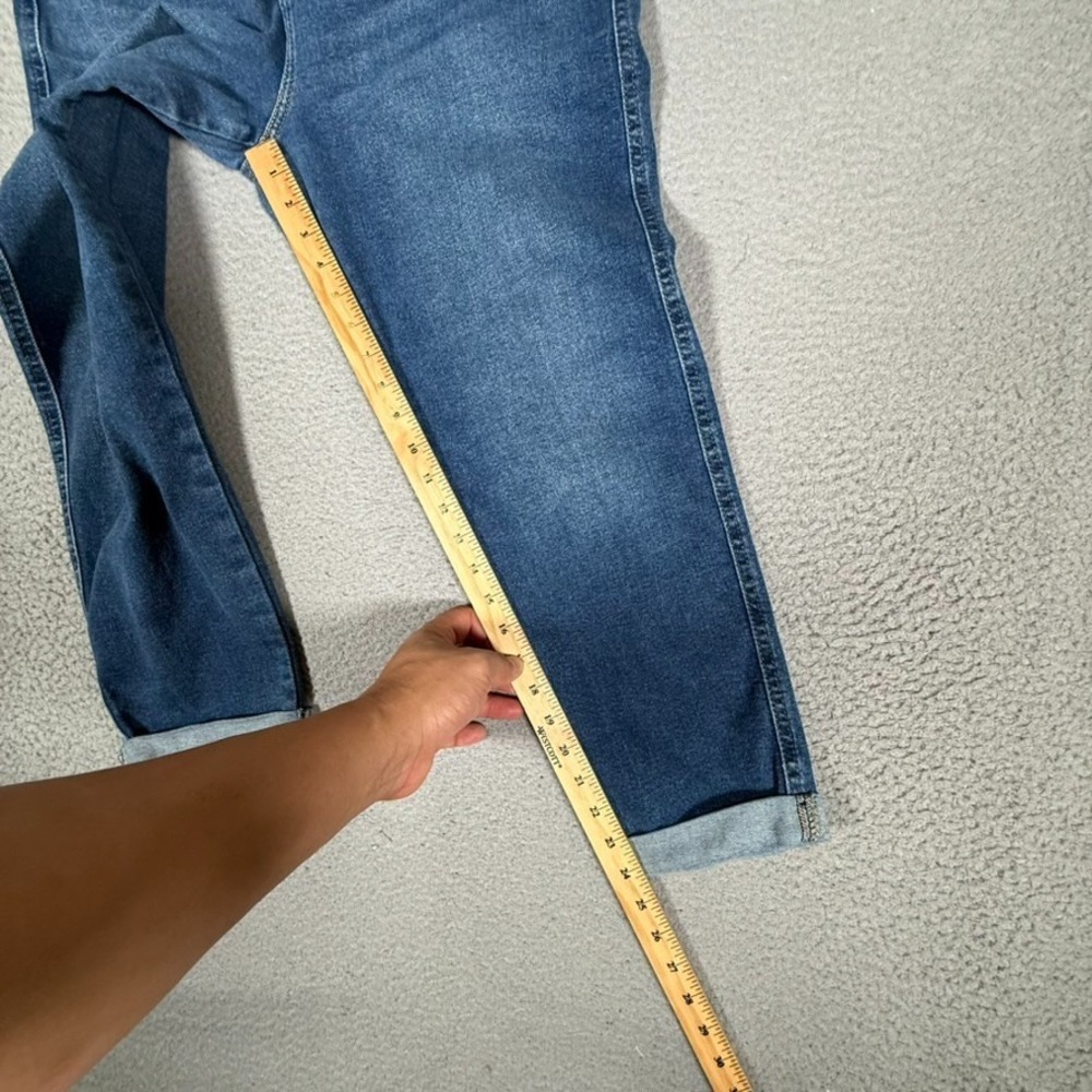 Levis Jeans Womens 33x24 Slim Taper Ankle Denim 5 Pocket Casual Preppy Stretch - Picture 7 of 10